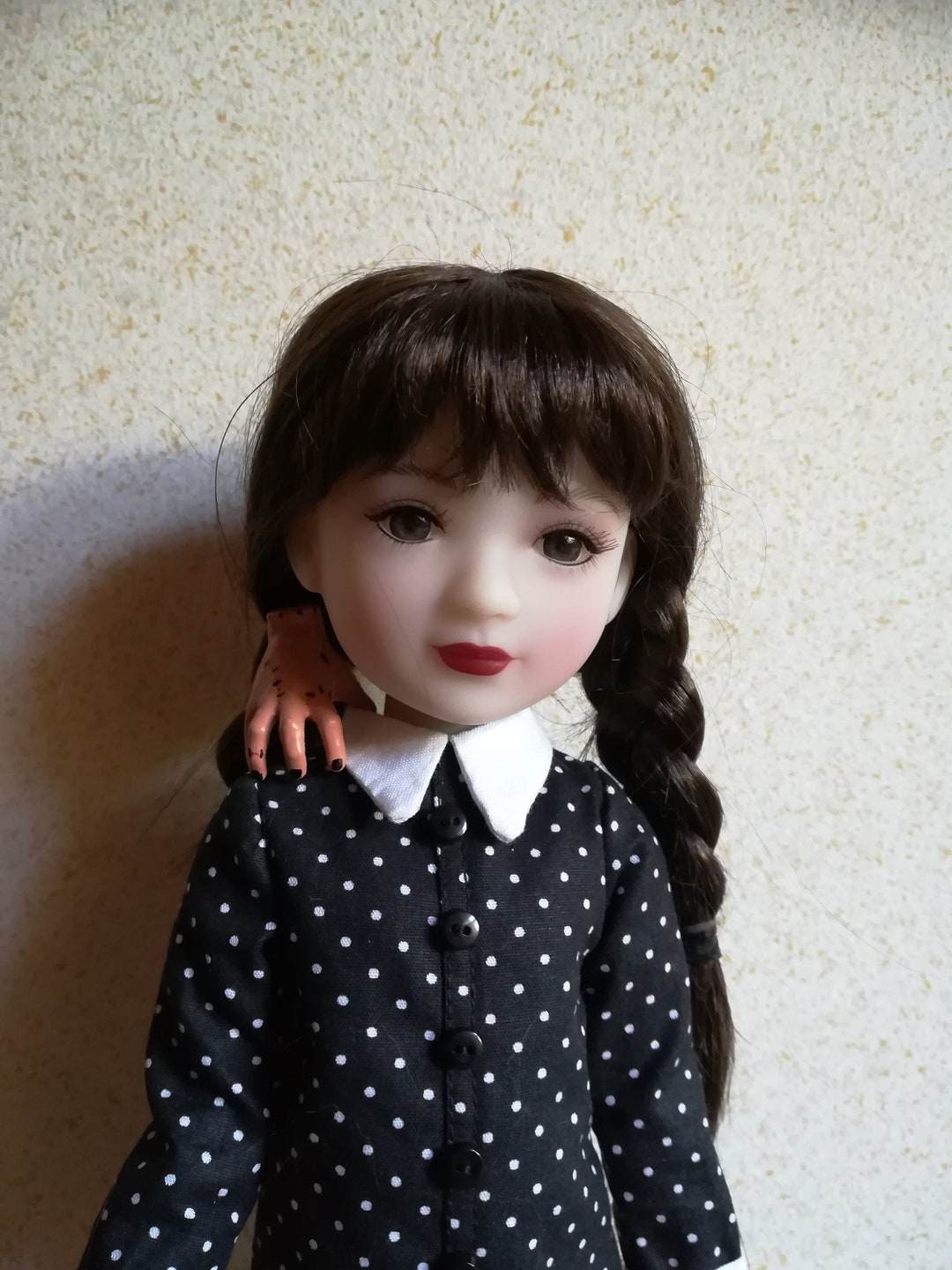 Wednesday Addams Doll Ruby Red Fashion Friends Siblies Outfit - Etsy