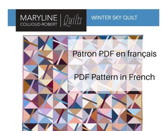 Winter Sky Pattern in French