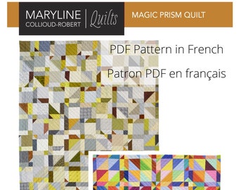 Magic Prism Quilt in French