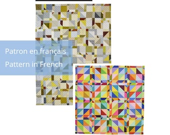 Magic Prism Quilt in French