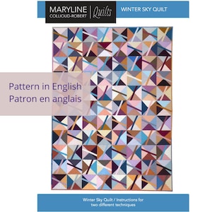 Winter Sky Quilt Pattern in English