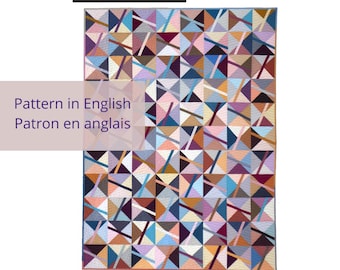 Winter Sky Quilt Pattern in English