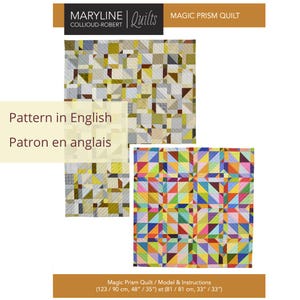 Magic Prism Quilt in English