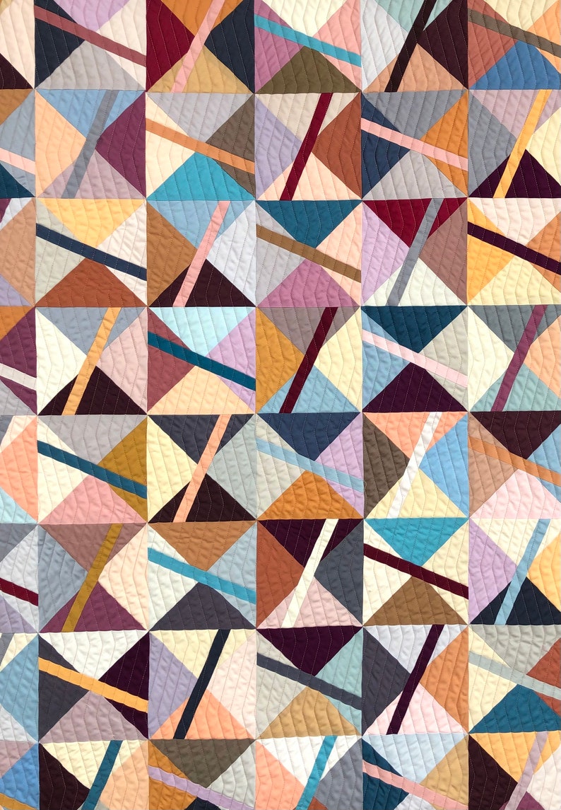 Winter Sky Quilt Pattern in English Etsy