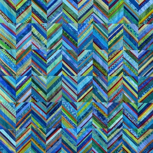 Zigzag String Quilt in English image 2