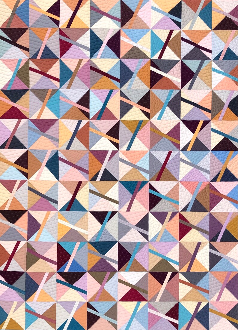 Winter Sky Quilt Pattern in English Etsy