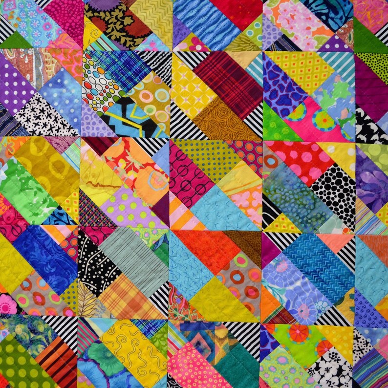 Jungle Rain Quilt Pattern Etsy France