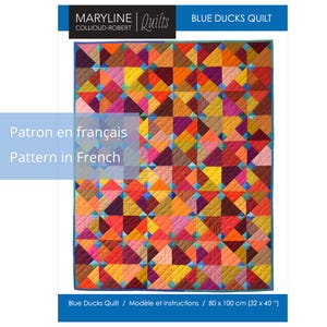 Blue Ducks Quilt en français