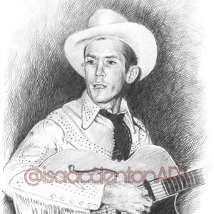 Hank Williams Sr. 5 x 8