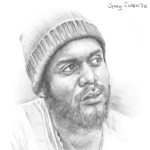 Gary Clark Jr. 6" x 9"