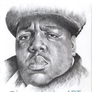 Notorious B.I.G. 6&quot; x 9&quot;