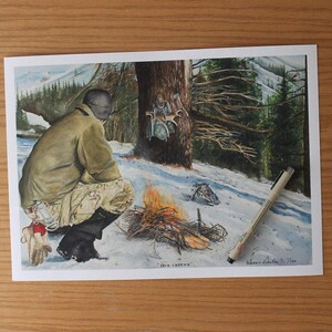 Pack Carrier (SERE) 9.75&quot; x 14&quot; Giclee LTD Print