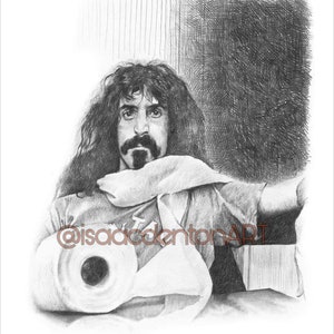 Frank Zappa 6&quot; x 9&quot;