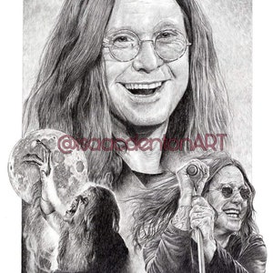 Ozzy Osbourne Limited Edition 19&quot; x 14&quot;