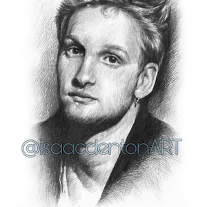 Layne Staley 5 x 8