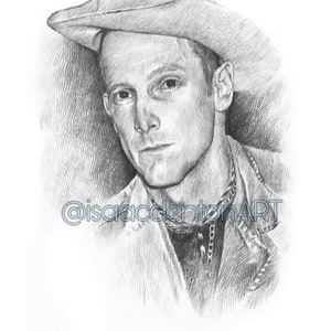 Hank Williams III 6&quot; x 9&quot;
