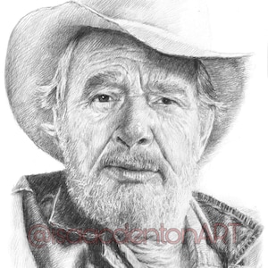 Merle Haggard 6&quot; x 9&quot;