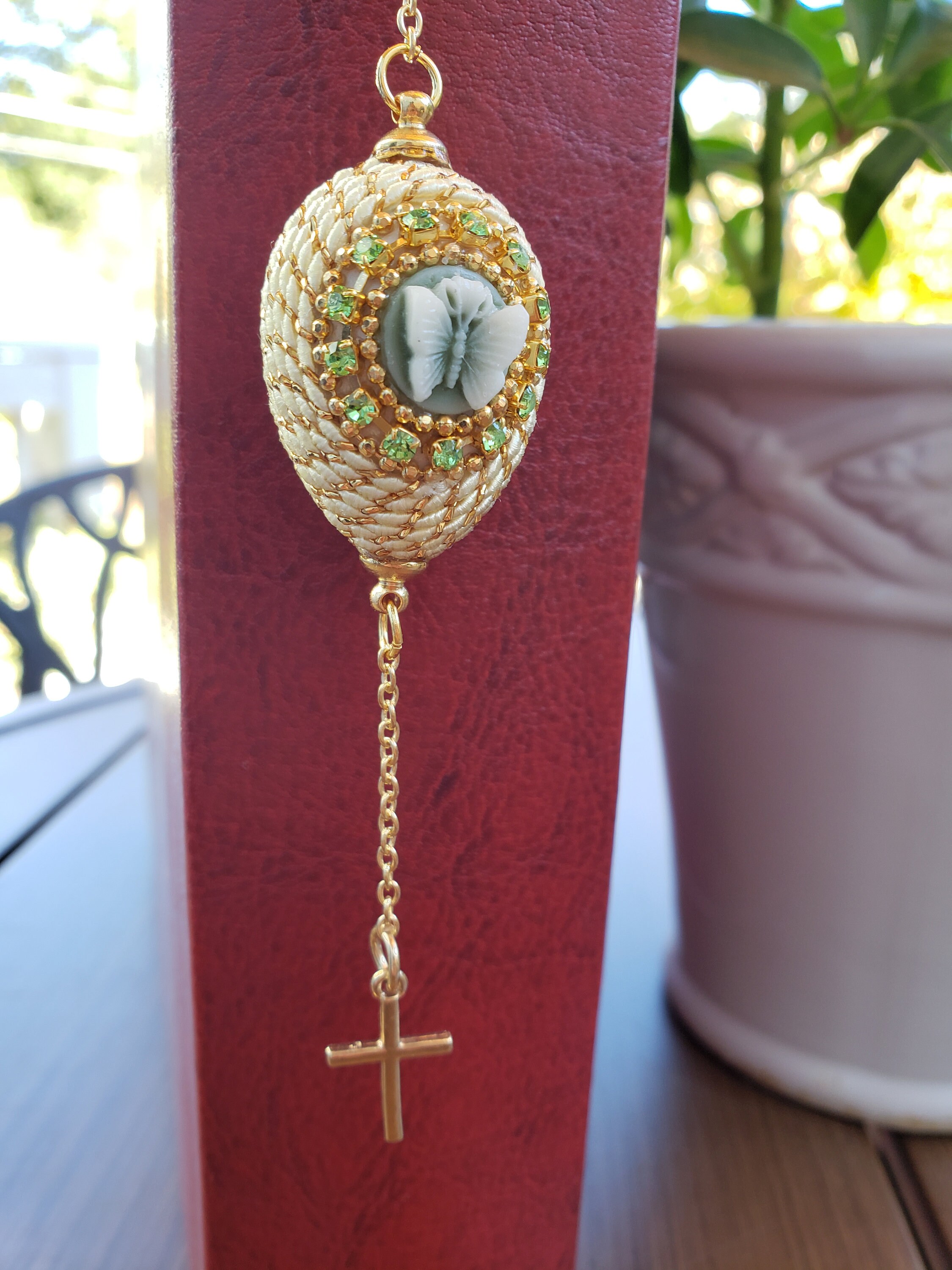 Bookmarks book accessories gift for new book initial cross Etsy