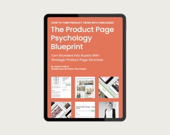 Guía de conversión para páginas de productos de Shopify (descarga digital)