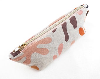 Pencil case - colorful - sloppy case - cosmetic bag