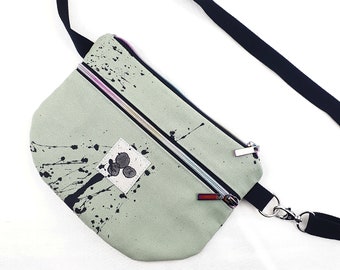 Crossbodybag // kleine Bauchtasche // Canvas// Hüfttasche