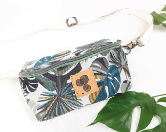 Belly bag small - Monstera - hip bag - crossbody bag - belt bag