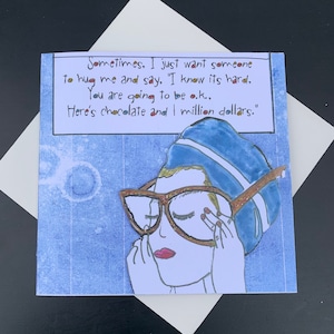 Encouragement friend card