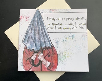 humorous birthday card