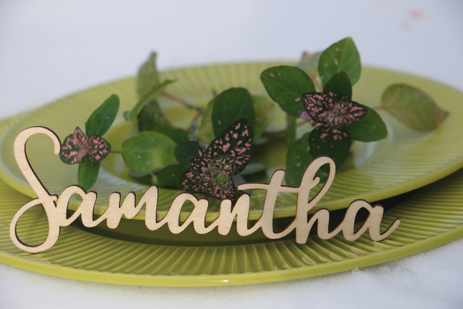 Laser Cut Wood Names Custom Laser Cut Name Signs Wedding Place Etsy