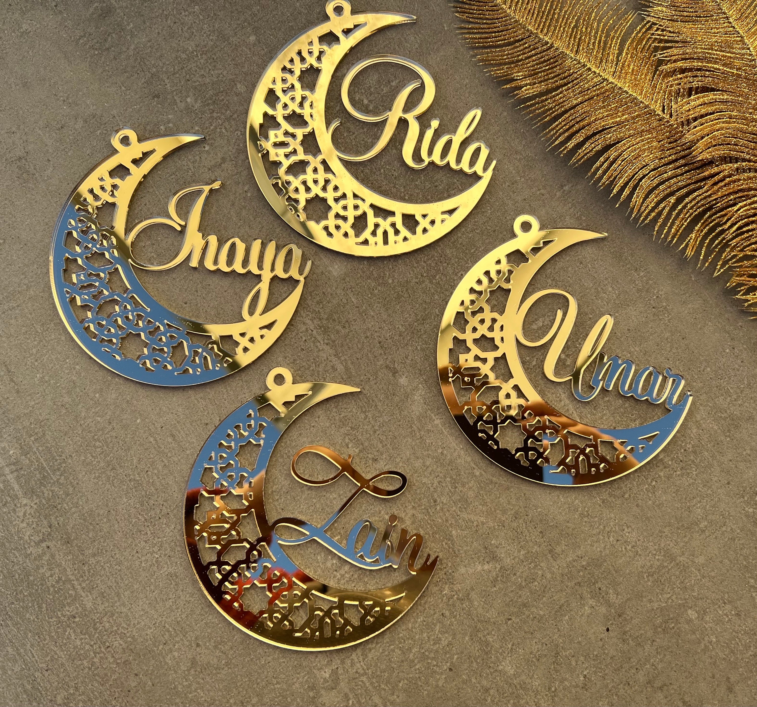 Custom Acrylic Eid Mubarak Ornament: Ramadan Decorations