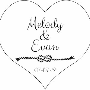 60Personalized  WOOD couple hearts/Engraved wedding heart/Laser cut and engraved wood heart/Wooden heart for newlyweds/Heart with your names