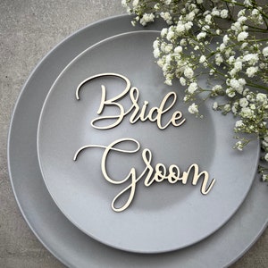 Marque-places de mariage en bois Découpés au laser Marque-places Marque-places de mariage Cadre de cadre Marque-places pour dîner de fête Marque-places pour décoration de mariage