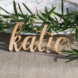 Laser Cut wood Thanksgiving Name signsCustom Laser cut Thanksgiving Setting SignsThanksgiving place cardsThanksgiving table decors image 9