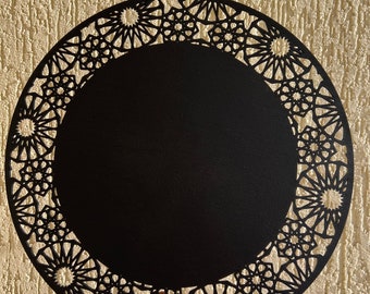 Decorazioni per la tavola islamica: portapiatti per l'EID, decorazioni per il Ramadan Mubarak