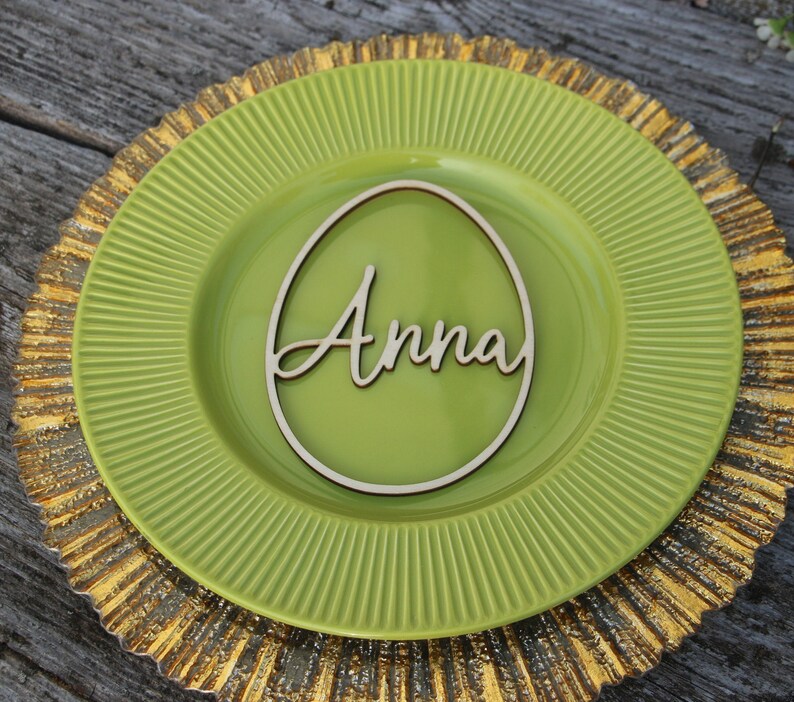 Personalized Easter Basket Nametag Egg Tag Easter Basket Name Etsy