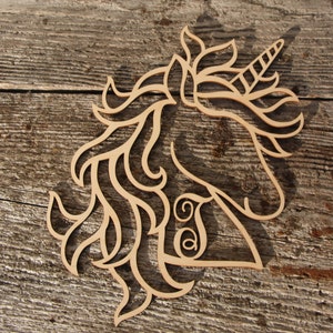 Signe de nom de licorne, décor de pépinière, signe en bois personnalisé, nom en bois, signe personnalisé de nom, signe en bois de nom, signe de nom d'enfants