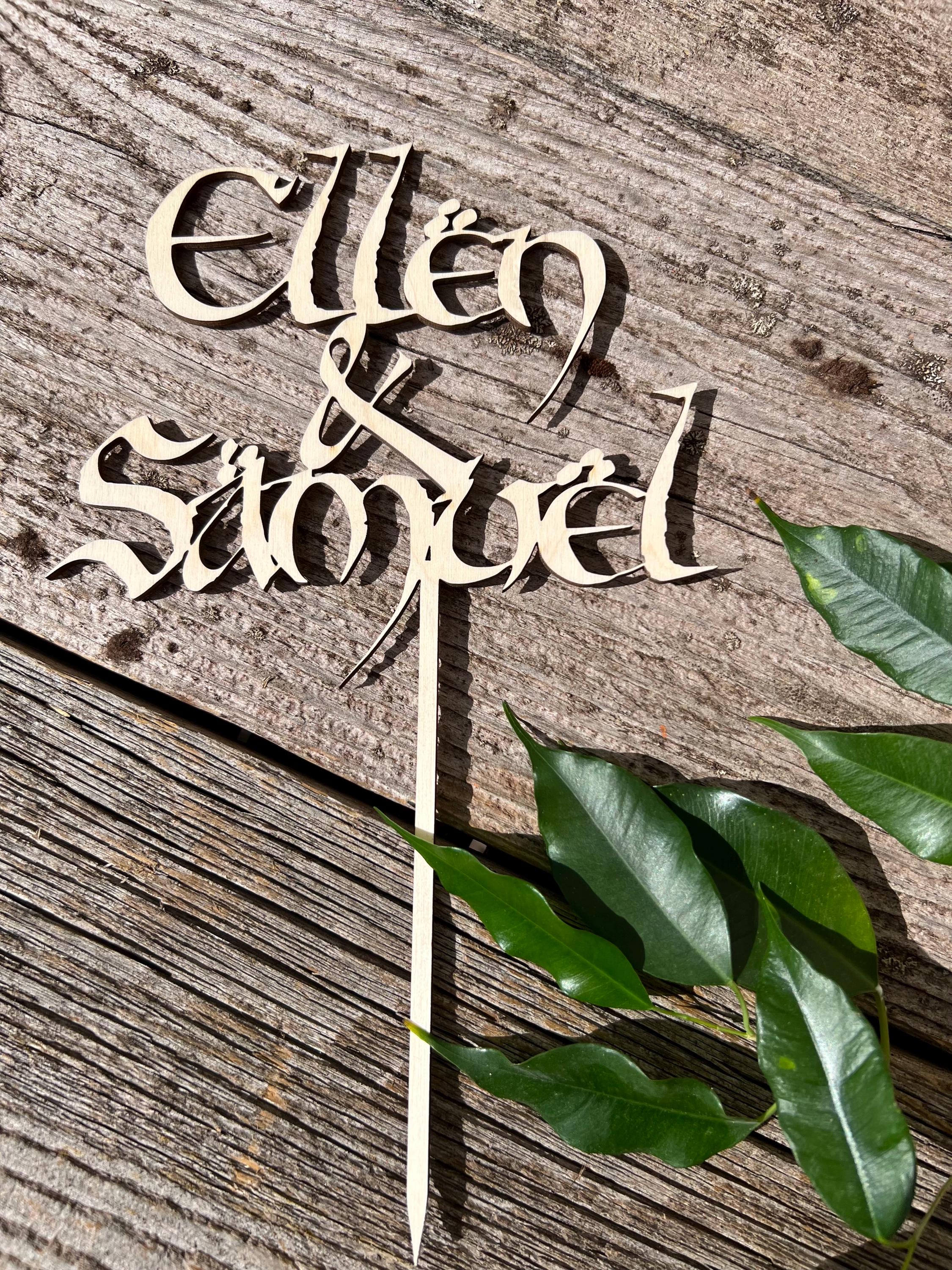 Hobbit Wedding Cake Topper: Autumn Wedding, Lord of the Rings - Etsy
