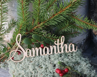 Pallina Di Natale In Legno Sagomato Personalizzata - Foto 3