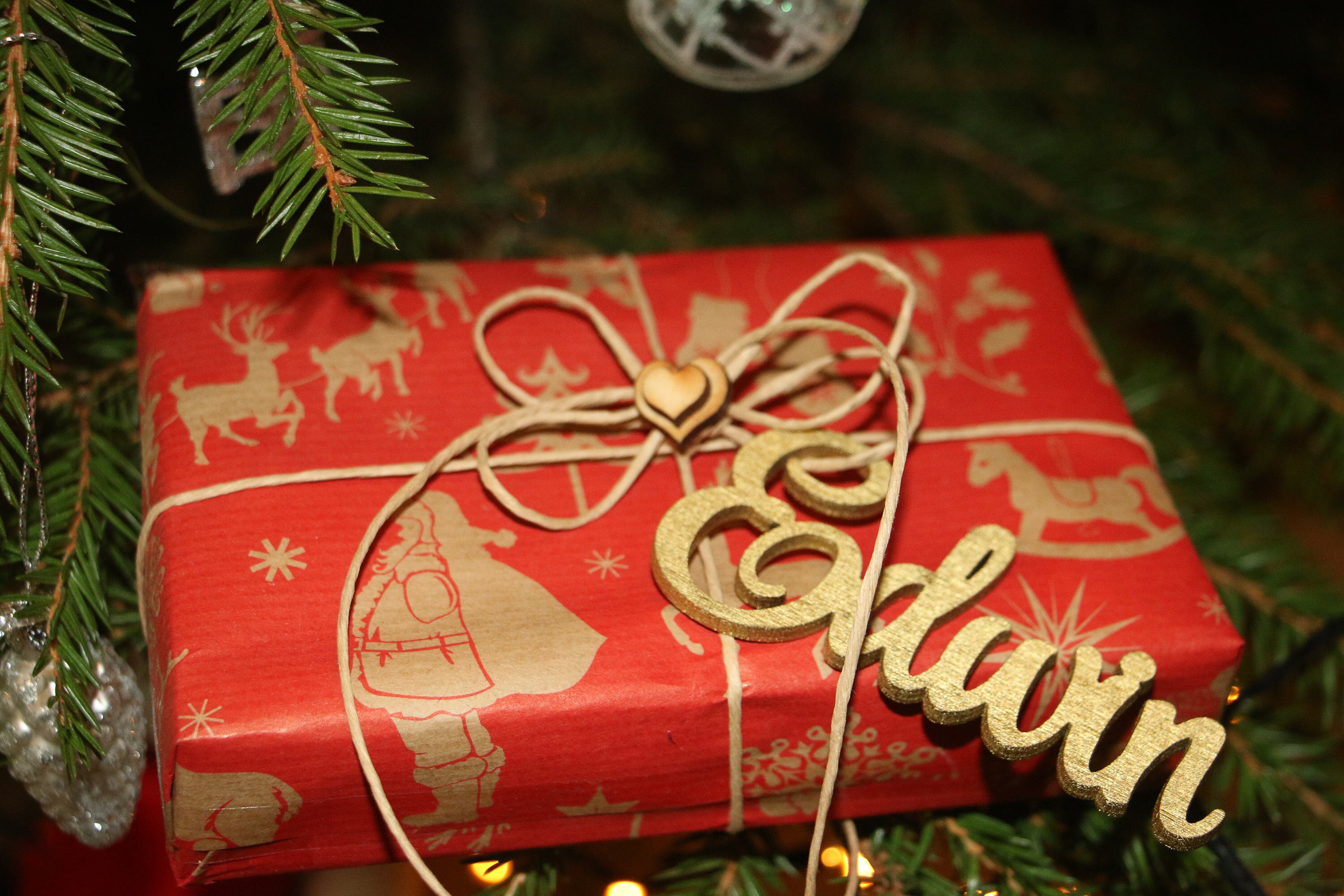 Custom GOLD Gift Tag/gift Decor as Laser Cutted Name/custom Etsy