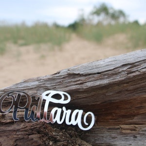 Silver mirror place cards/Acrylic name cards/Mirror place cards/Acrylic laser cut place cards/Wedding on the beach/Wedding table place cards