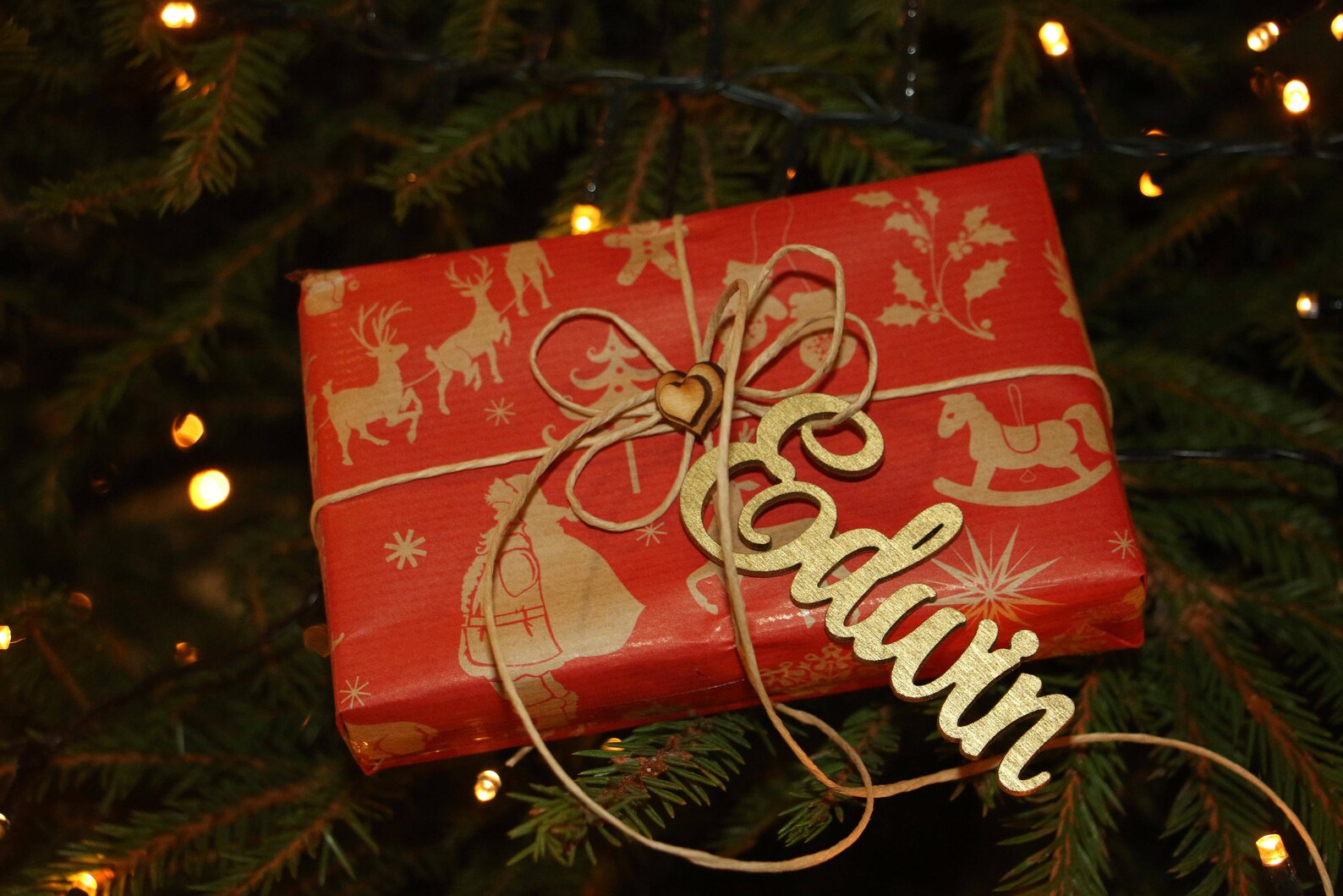 Custom GOLD Gift Tag/gift Decor as Laser Cutted Name/custom Etsy