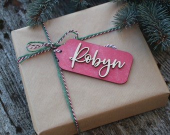 Christmas wood gift tags,wooden gift tags,Christmas tags,gift decors,Christmas gift wrapping,laser cut wood tags,gift tags, custom gift tags