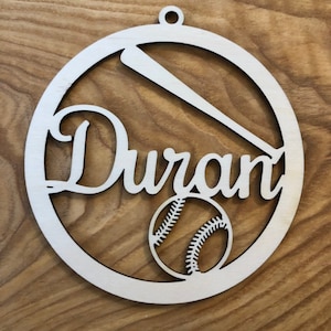 Baseball fan gift tag, Baseball gift decors,baseball baubles,Wooden baseball tag,laser cut baubles,gift tags for Christmas, gift tags