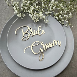 Prénoms en bois découpés au laser Plaques nominatives découpées au laser personnalisées Marques-places pour mariage Panneaux en bois découpés au laser Panneaux pour couverts Plaques nominatives