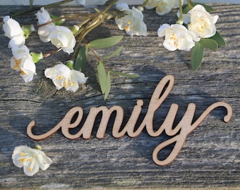 Laser cut custom Wedding place name/Custom wooden wedding signs/Wooden place card/wedding table card/Laser cut names/TAG for wedding table