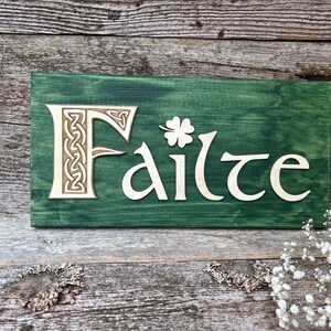 Slainte Sign: Irish Cheers Celtic Bar Decor - Etsy