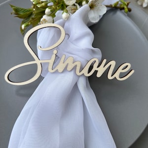 Wood Place cards Wedding place cards Custom Laser Cut Names Place Setting Sign Dinner Party Place Card Wedding Escort Card Party