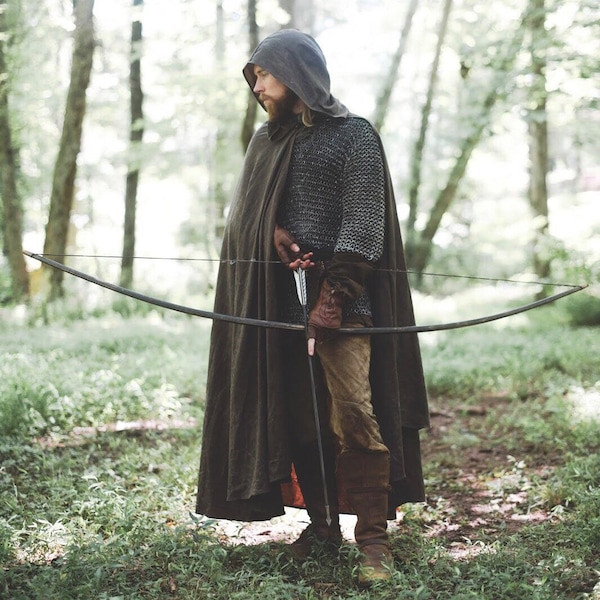 Gewaxte Canvas Ranger Cloak - Waterbestendig!