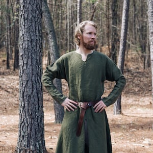 Knight's Tunic Medieval Linen Tunic - Etsy