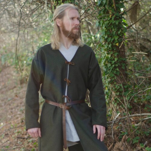 Medieval Ranger Cloak 6 Color Choices Linen Clothing Gender-Neutral Adult Clothing Costumes 